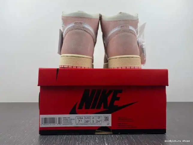 Rep Jordan OG FD2596-600 Pink Washed Air Retro 1 (Women's) High 0606
